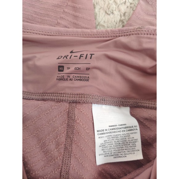 (V) Nike DRI-FIT Women legging Capri sport running gym RARE sz XS - Picture 11 of 11